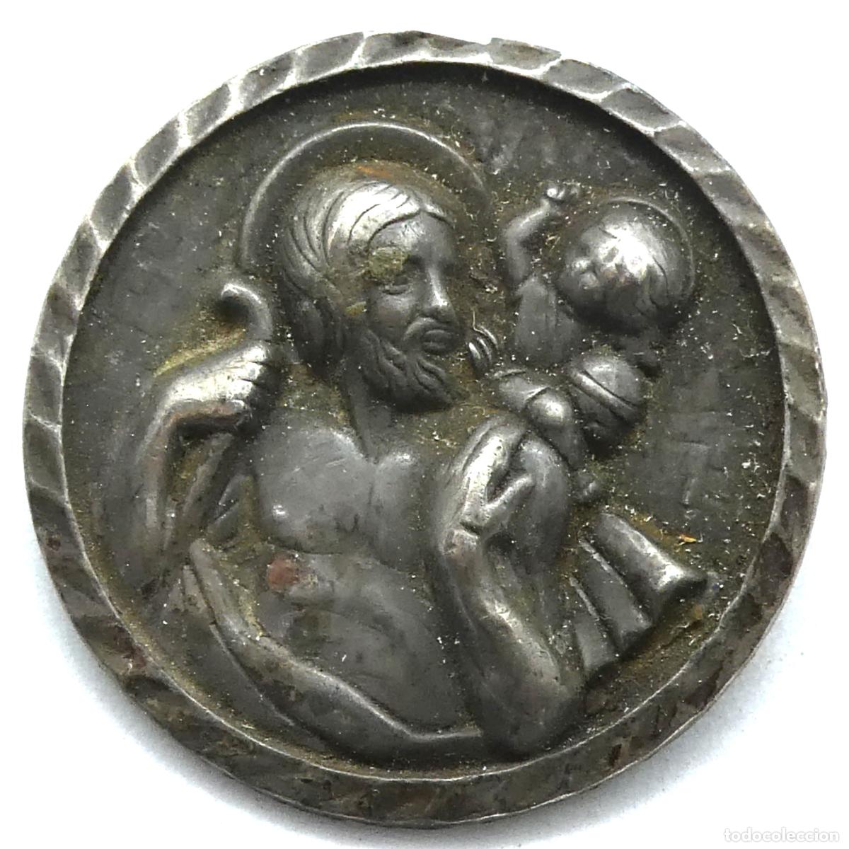 Antig&uuml;edades: APLIQUE RELIGIOSO 3 cm - Foto 1