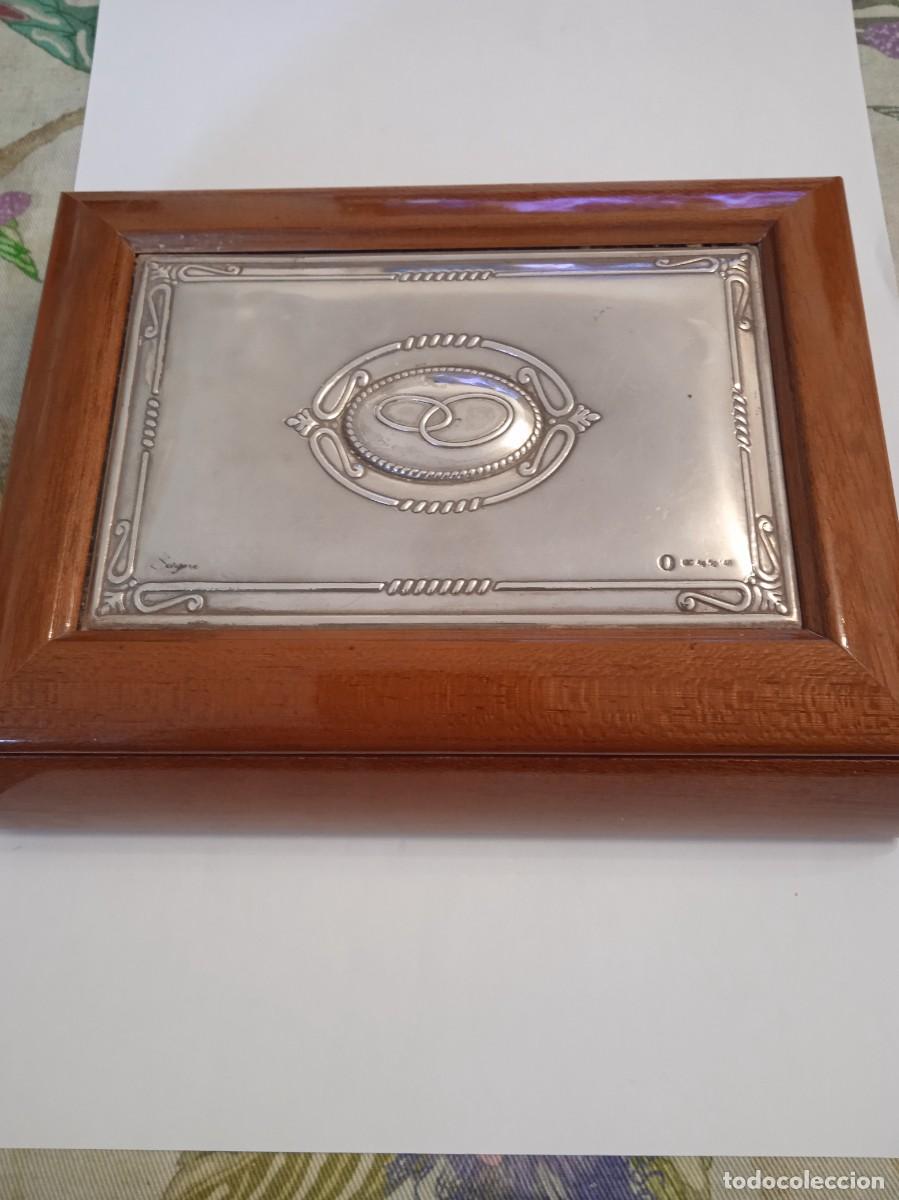 Antig&uuml;edades: Caja joyero en plata - Foto 1