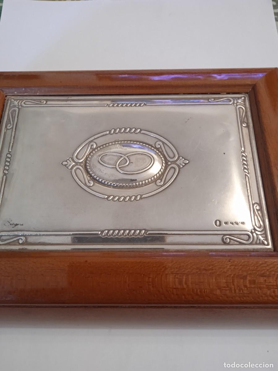 Antig&uuml;edades: Caja joyero en plata - Foto 2
