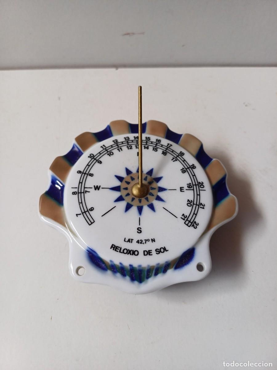 Antig&uuml;edades: SARGADELOS-CASTRO RELOJ DE SOL BUSTABAD - Foto 1