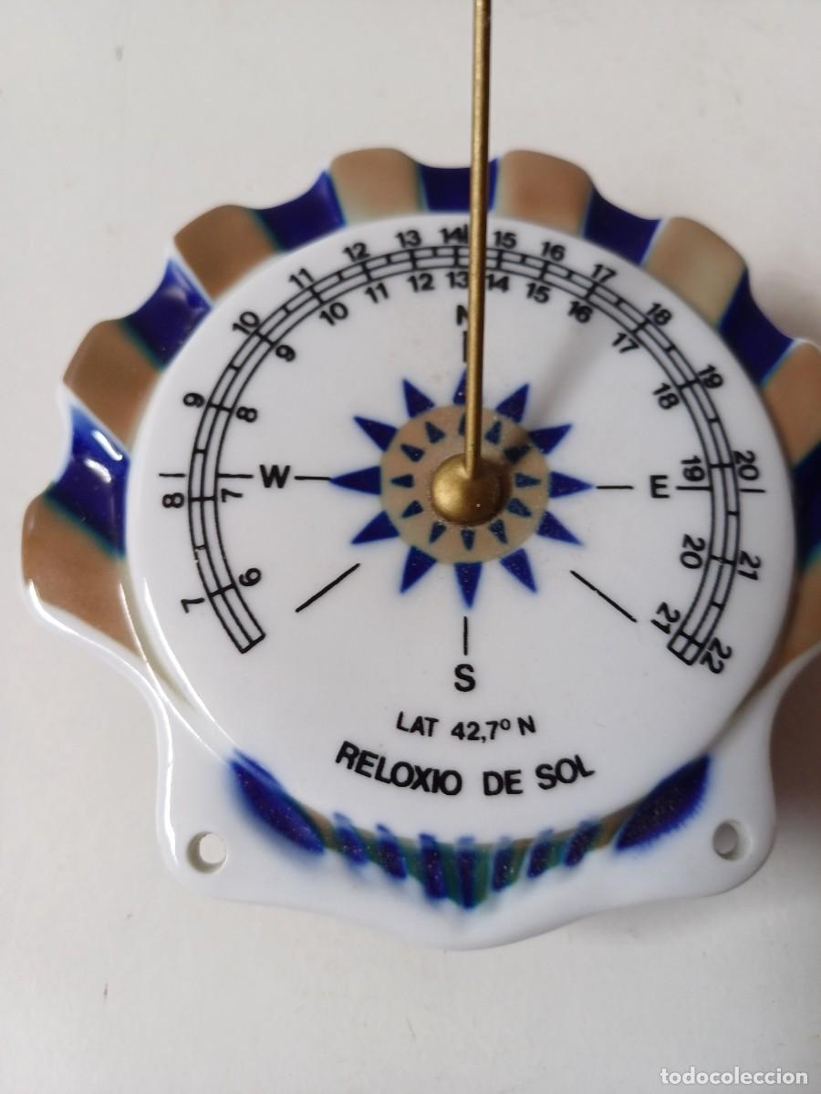 Antig&uuml;edades: SARGADELOS-CASTRO RELOJ DE SOL BUSTABAD - Foto 2
