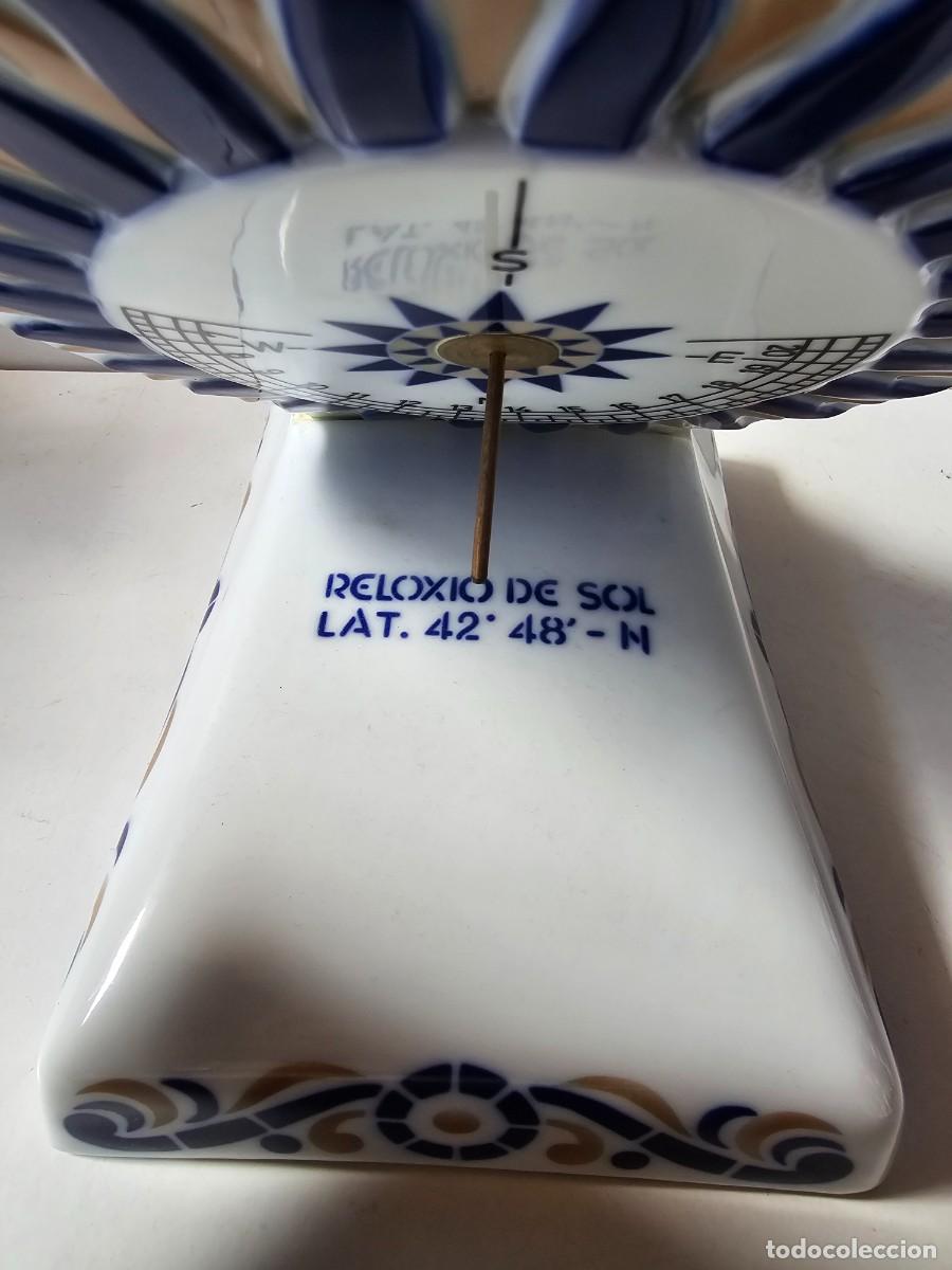 Antig&uuml;edades: SARGADELOS CASTRO RELOJ DE SOL BUSTABAD - Foto 6