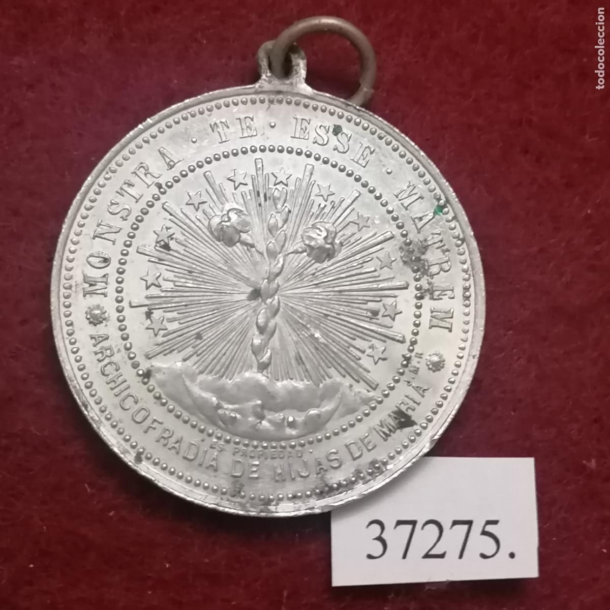 Antig&uuml;edades: Medalla religiosa .. - Foto 2