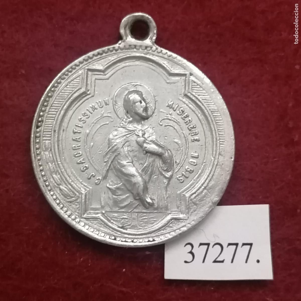 Antig&uuml;edades: Medalla religiosa .. - Foto 2