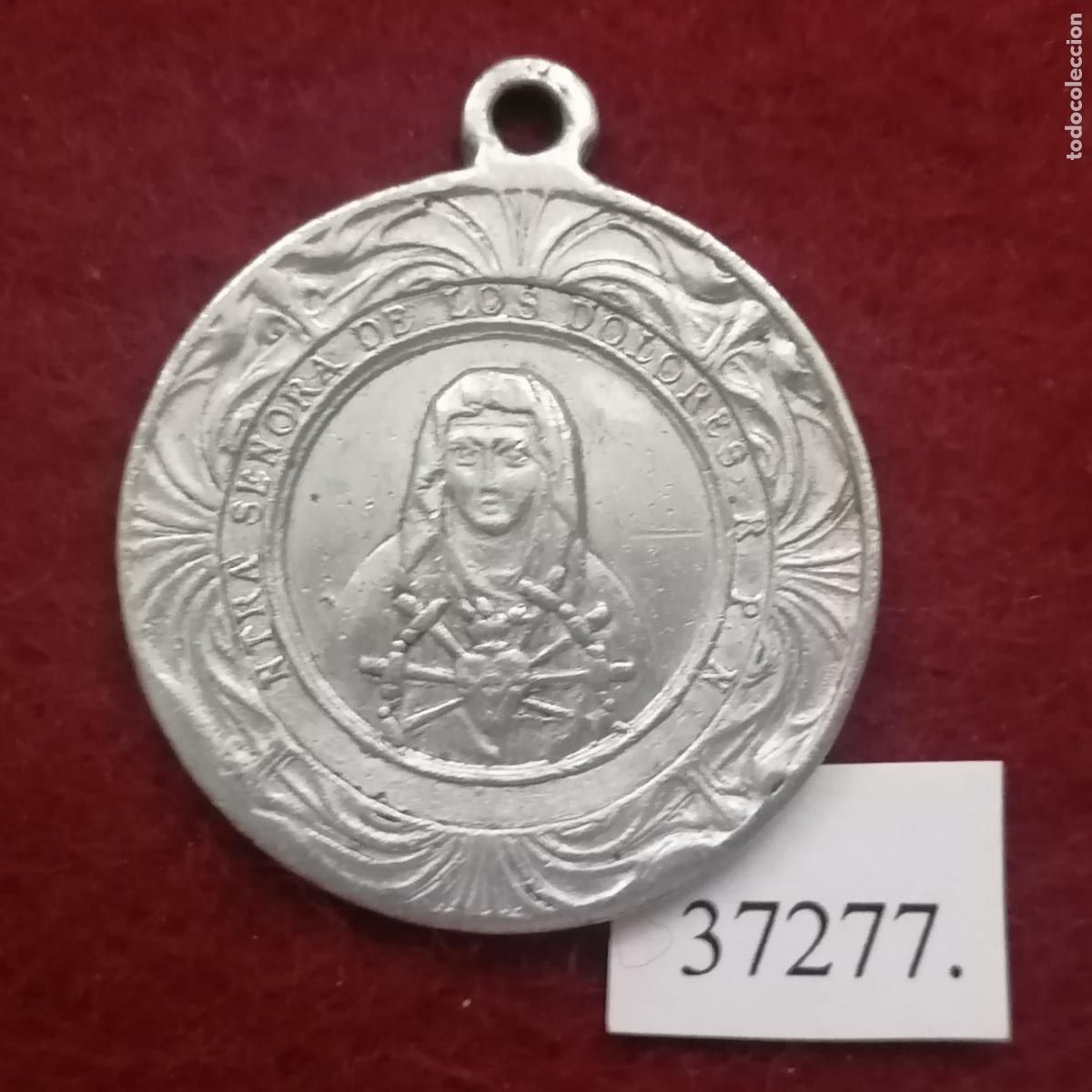 Antig&uuml;edades: Medalla religiosa .. - Foto 1