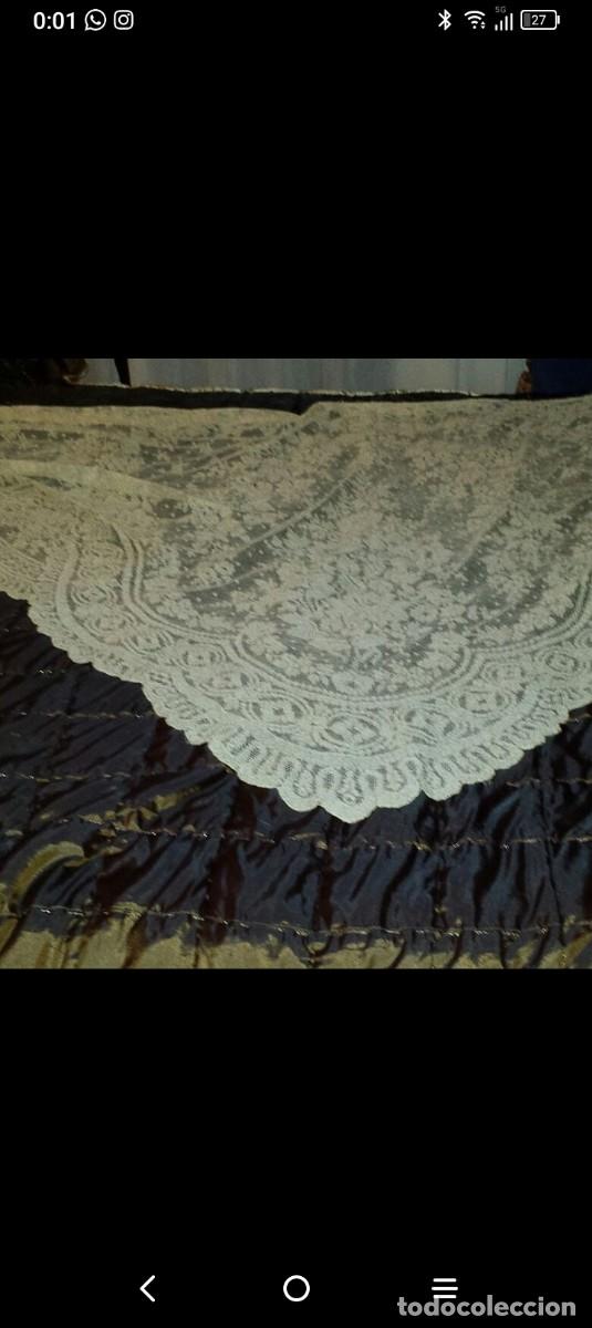 Antig&uuml;edades: MANTILLA ANTIGUA - Foto 3