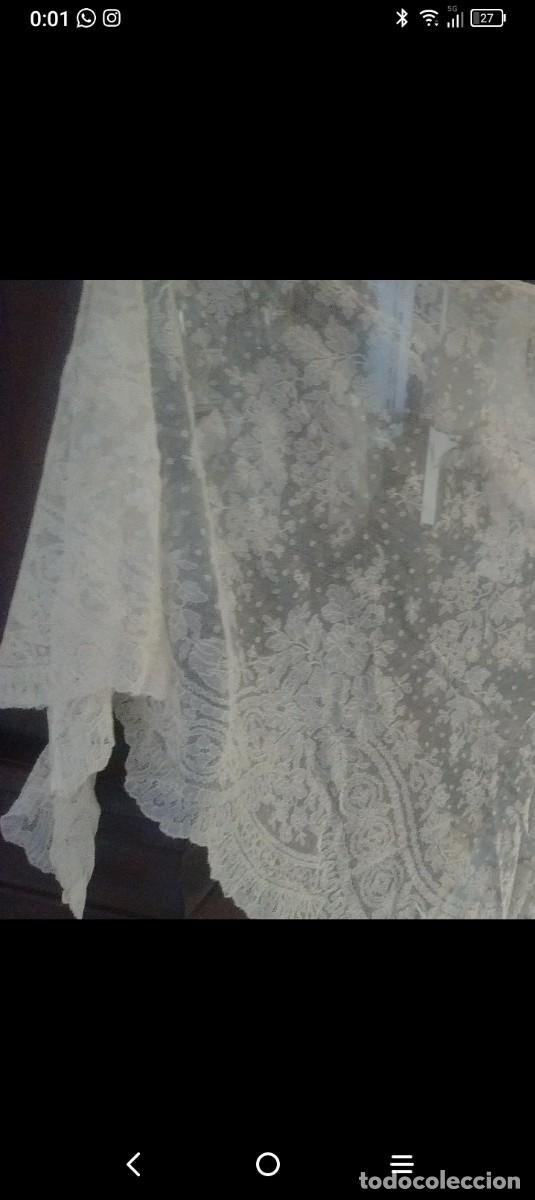 Antig&uuml;edades: MANTILLA ANTIGUA - Foto 4