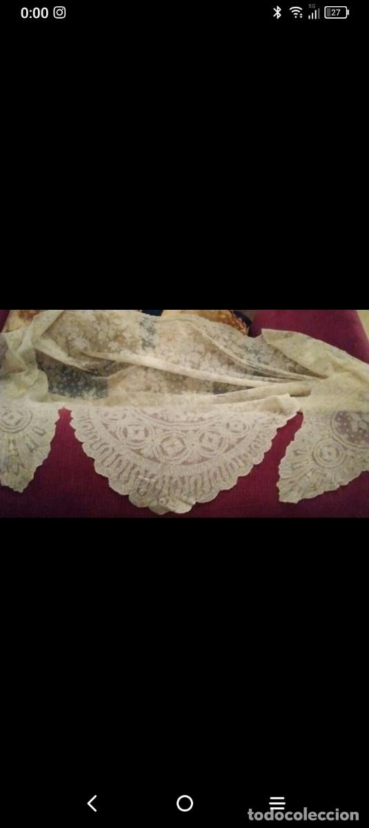 Antig&uuml;edades: MANTILLA ANTIGUA - Foto 5