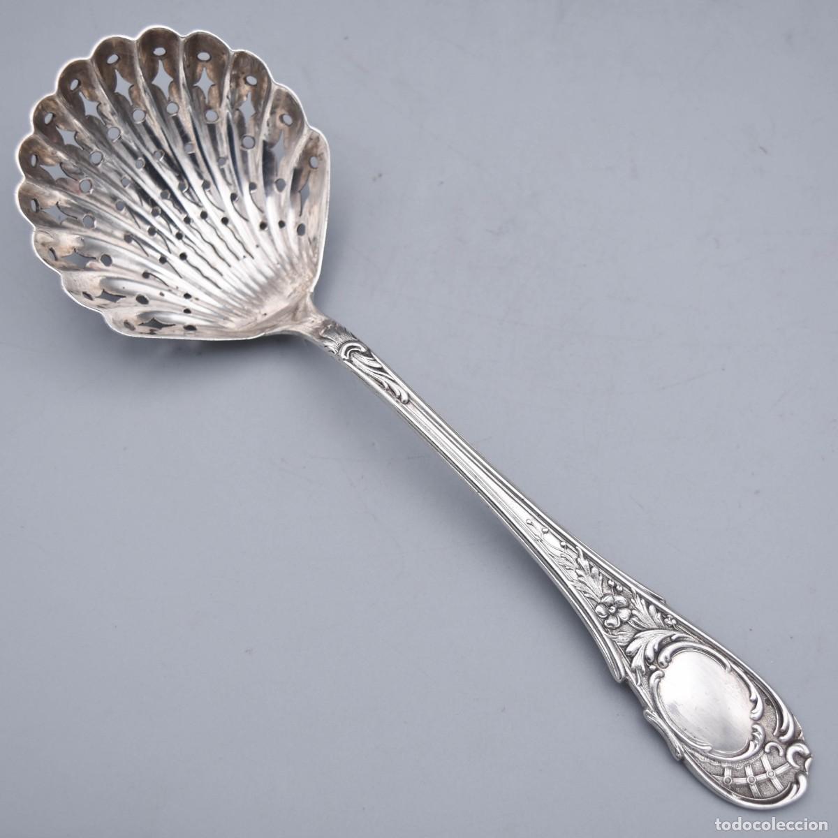 Antig&uuml;edades: Cuchara antigua de plata - Dur&aacute;n - Foto 2