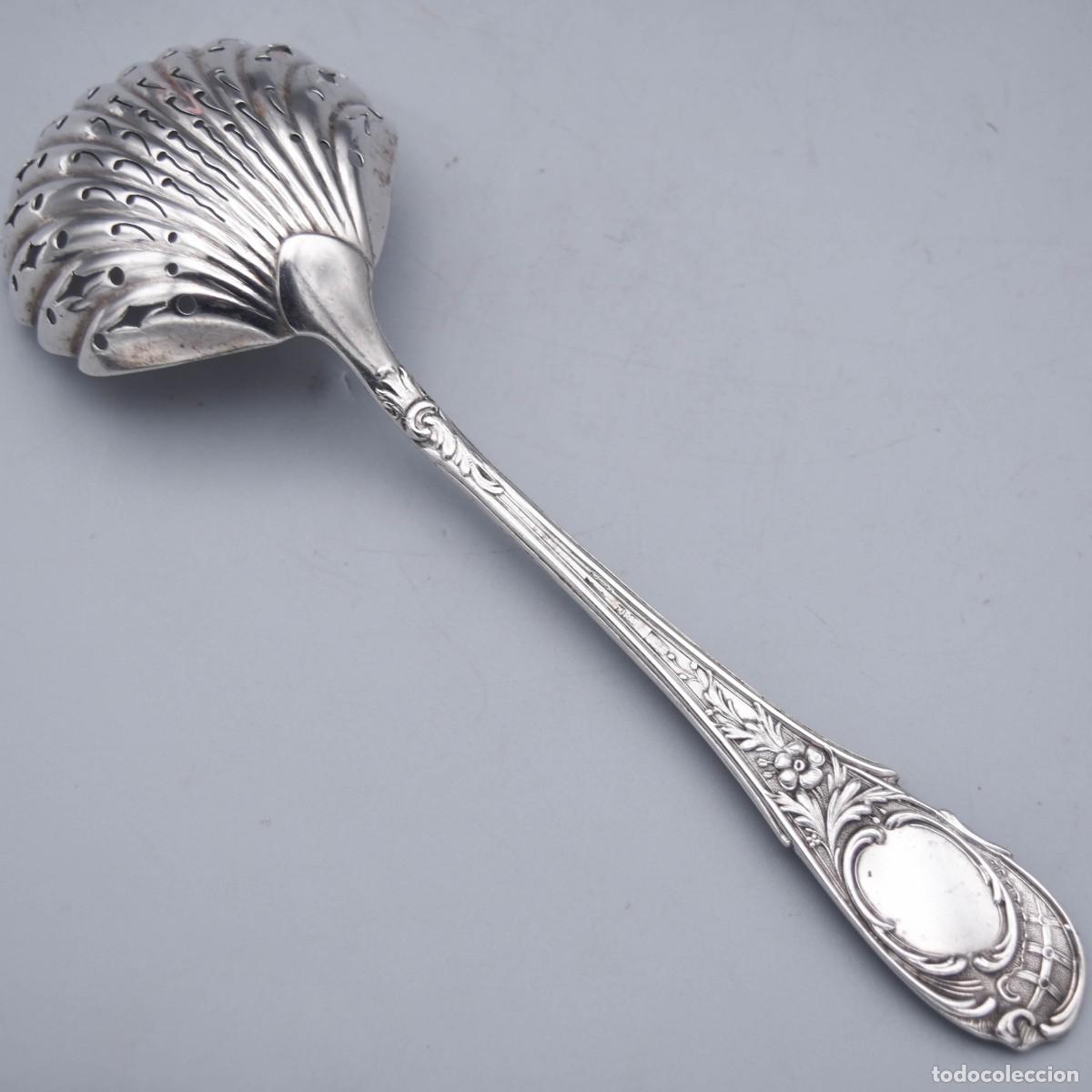 Antig&uuml;edades: Cuchara antigua de plata - Dur&aacute;n - Foto 5