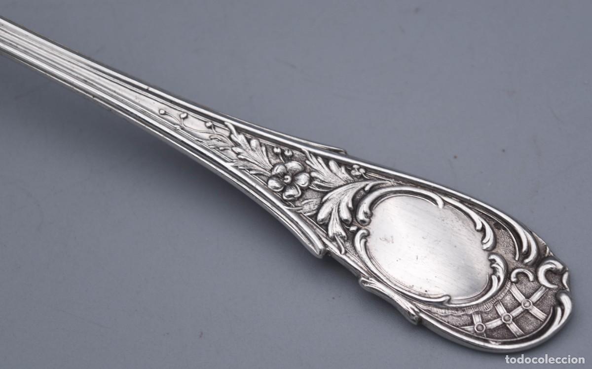 Antig&uuml;edades: Cuchara antigua de plata - Dur&aacute;n - Foto 6