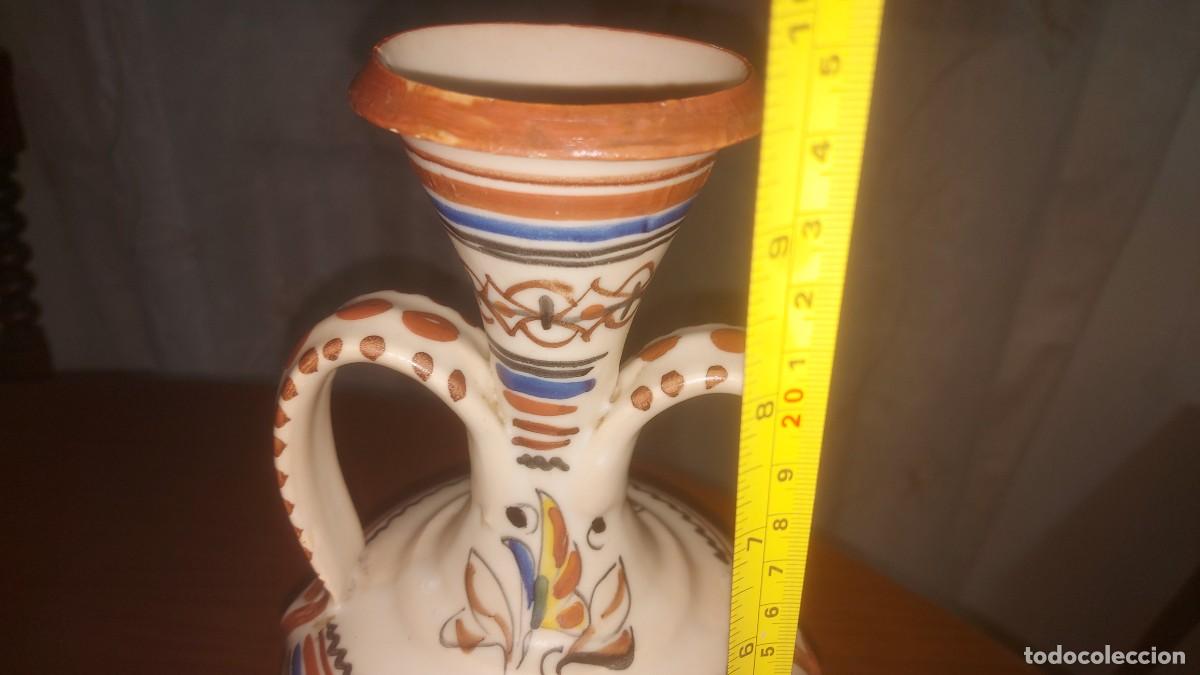 Antig&uuml;edades: JARRON DE CERAMICA - JARRON CON ASAS - Foto 5