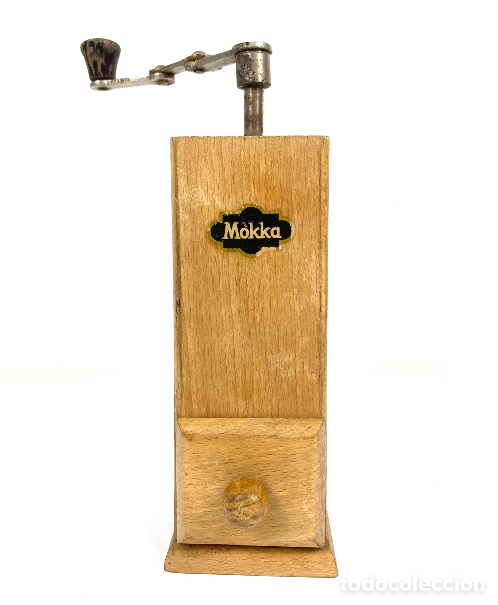 Antig&uuml;edades: MOLINILLO DE CAFE EN MADERA, MOKKA - Foto 2
