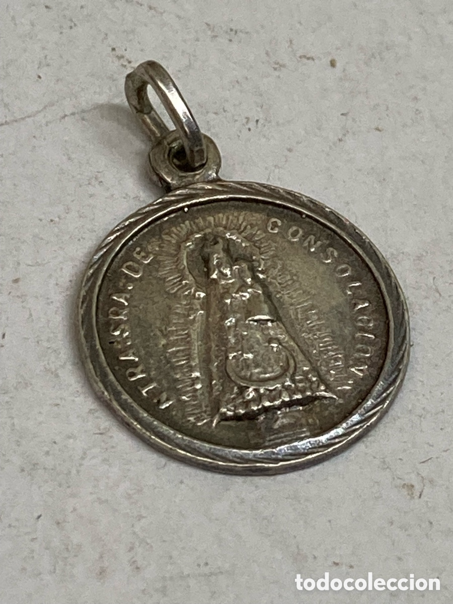 Antig&uuml;edades: Medalla de plata religiosa C250 - Foto 1