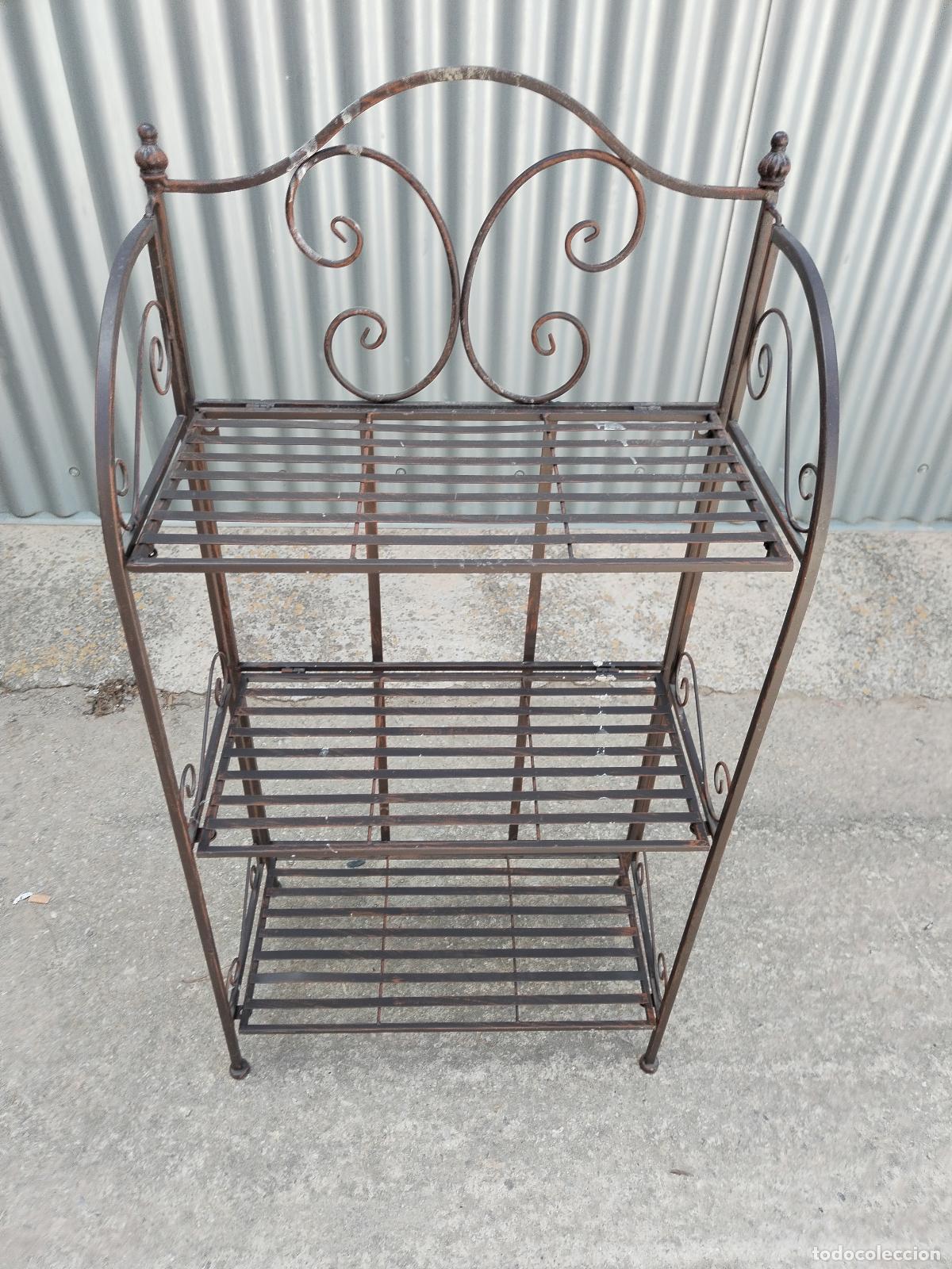 Antig&uuml;edades: extanteria plegable de forja - Foto 2