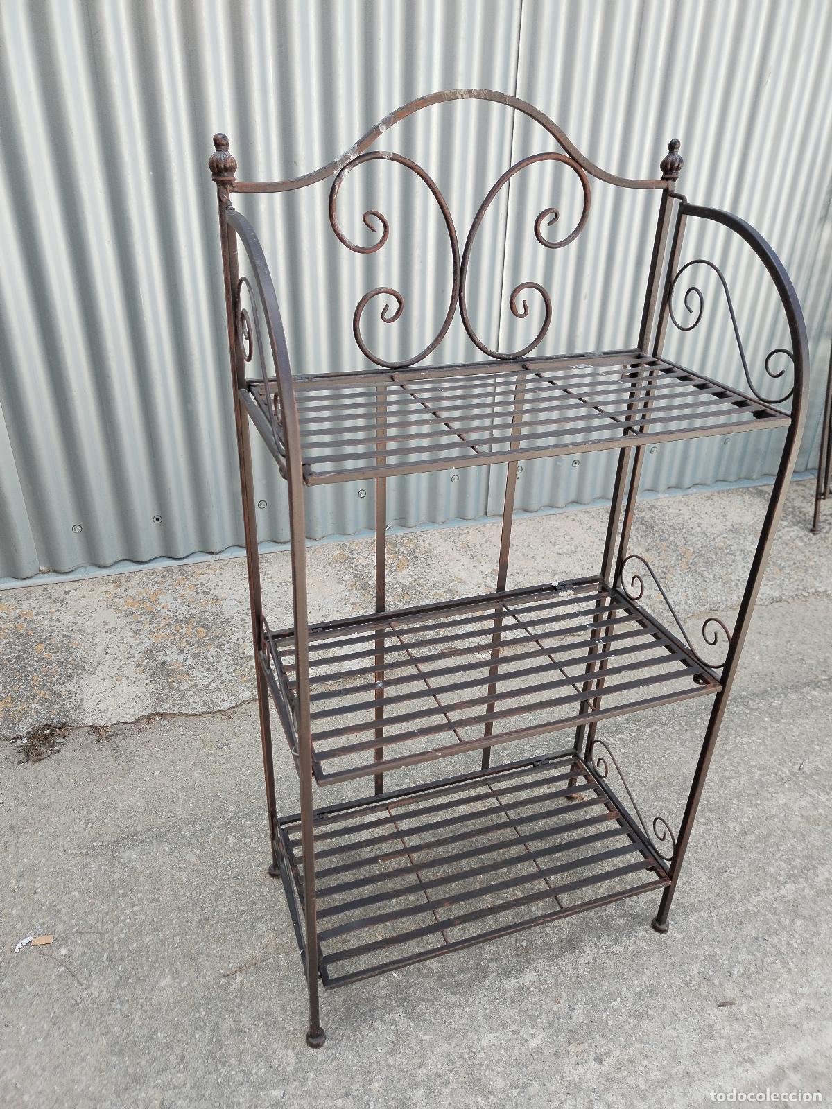 Antig&uuml;edades: extanteria plegable de forja - Foto 4