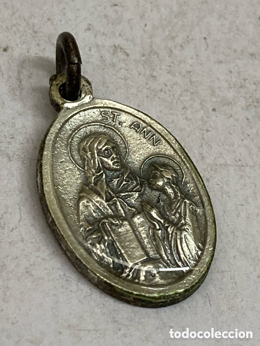 Antig&uuml;edades: Medalla de metal religioso C251 - Foto 1