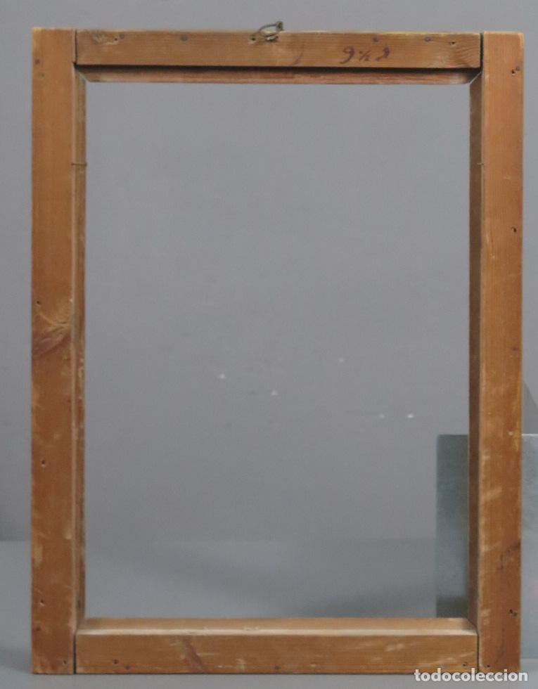 Antig&uuml;edades: MARCO DE MADERA. PAN DE ORO. SIGLO XVIII - Foto 6