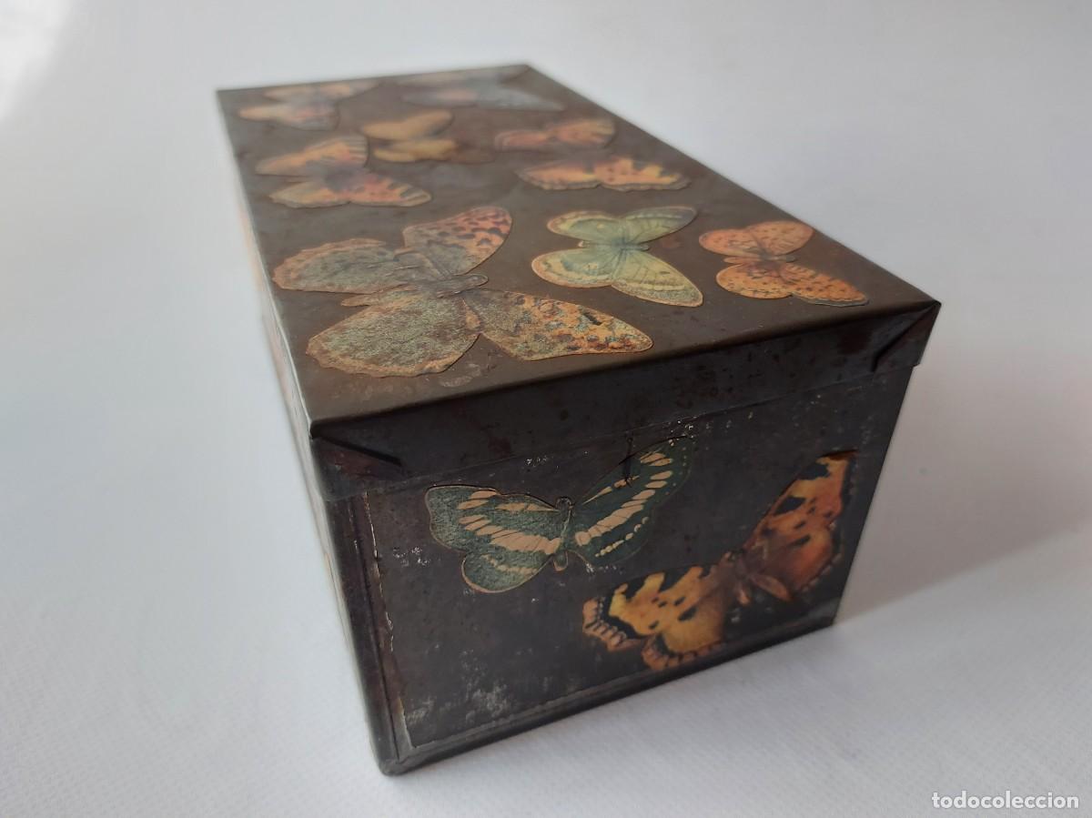 Antig&uuml;edades: ANTIGUA CAJA CUSTOMIZADA - Foto 2