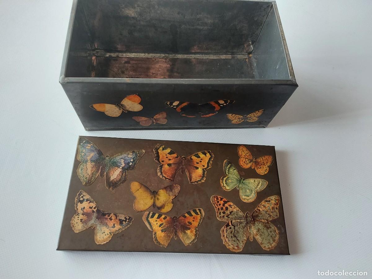 Antig&uuml;edades: ANTIGUA CAJA CUSTOMIZADA - Foto 3