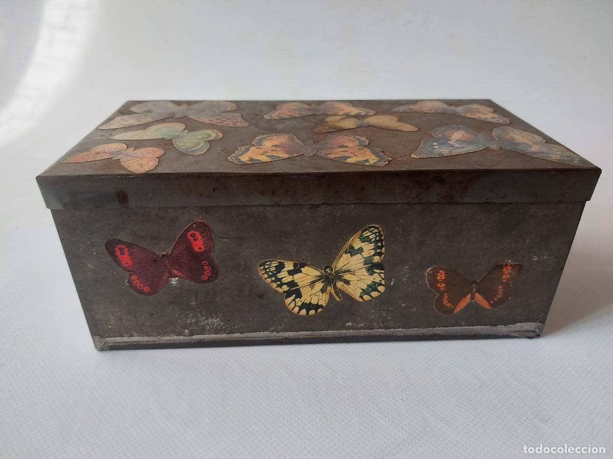 Antig&uuml;edades: ANTIGUA CAJA CUSTOMIZADA - Foto 4