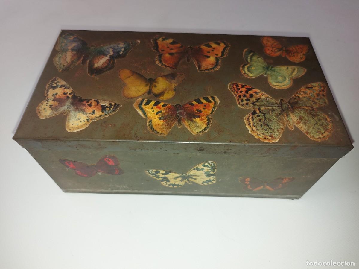 Antig&uuml;edades: ANTIGUA CAJA CUSTOMIZADA - Foto 12