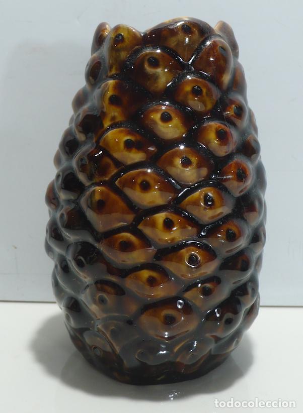 Antig&uuml;edades: JARRON EN FORMA DE PI&Ntilde;A - Foto 1