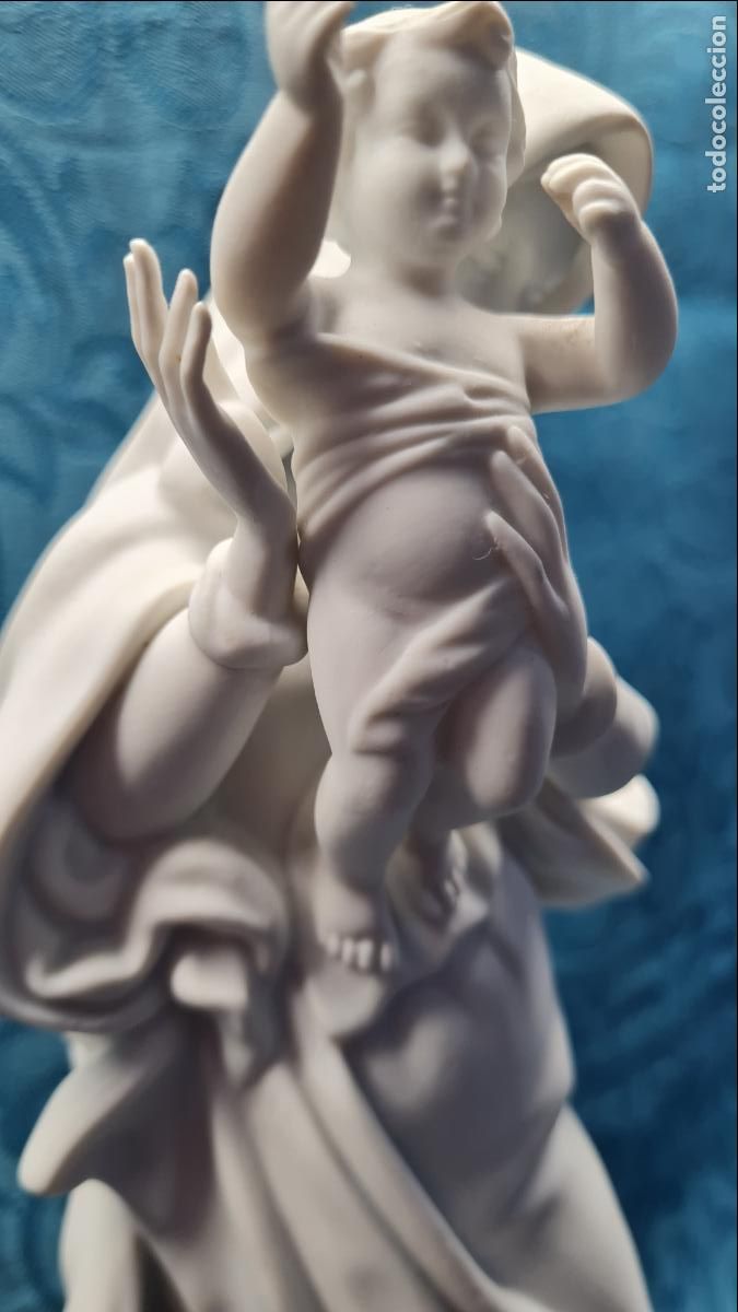 Antig&uuml;edades: VIRGEN CON NI&Ntilde;O EN BRAZOS - Foto 4