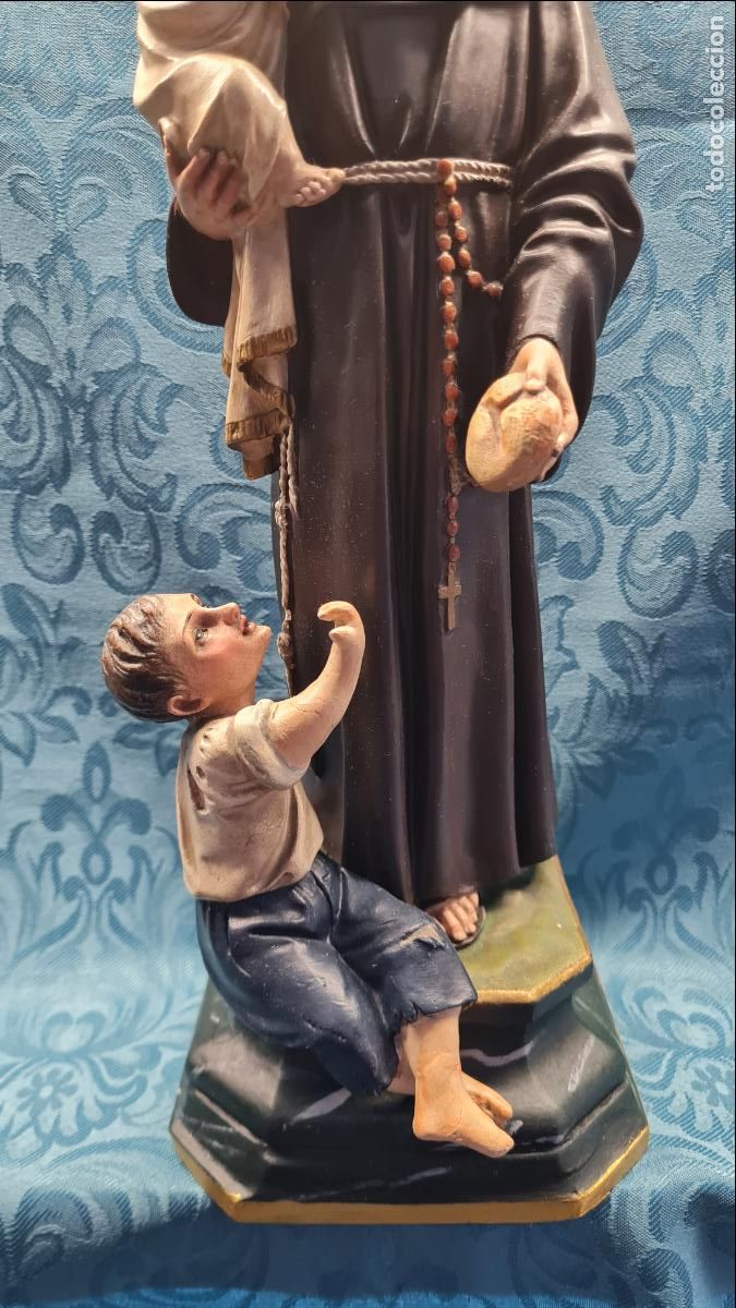 Antig&uuml;edades: SAN ANTONIO CON NI&Ntilde;O EN BRAZOS - Foto 4