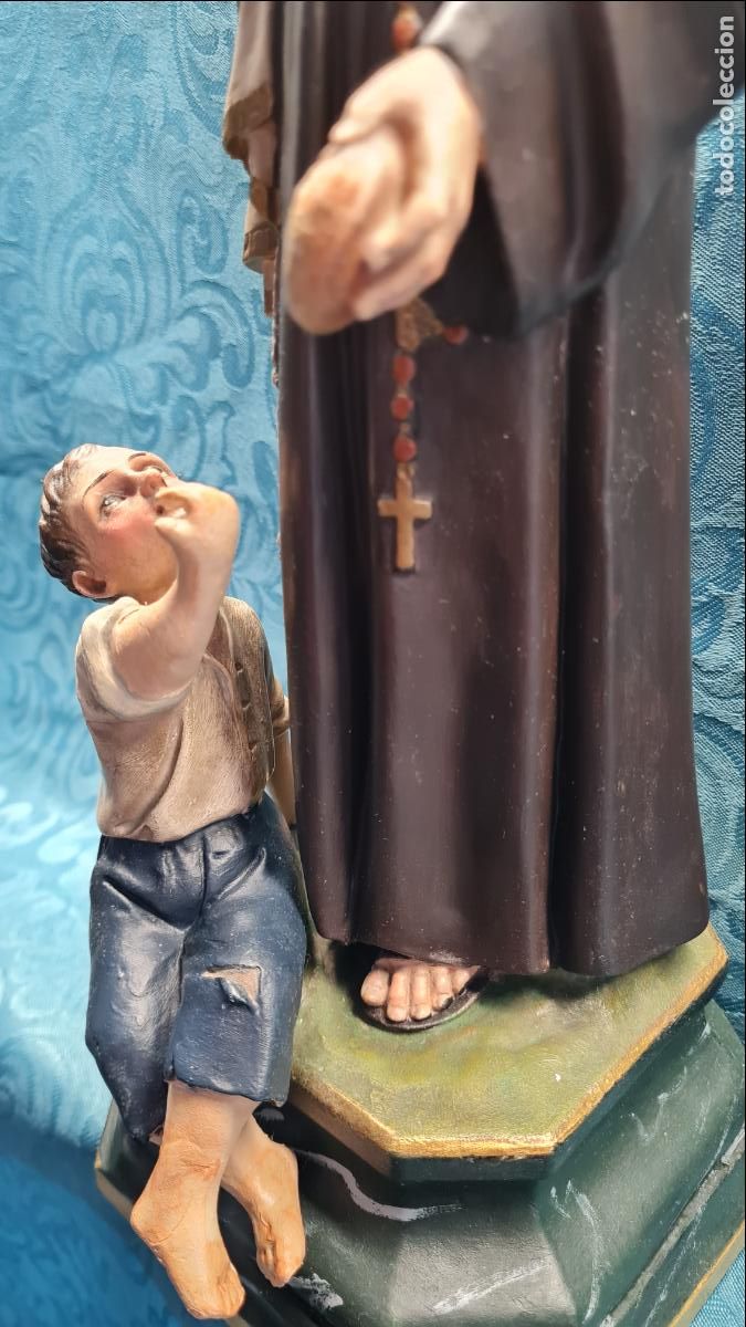 Antig&uuml;edades: SAN ANTONIO CON NI&Ntilde;O EN BRAZOS - Foto 7