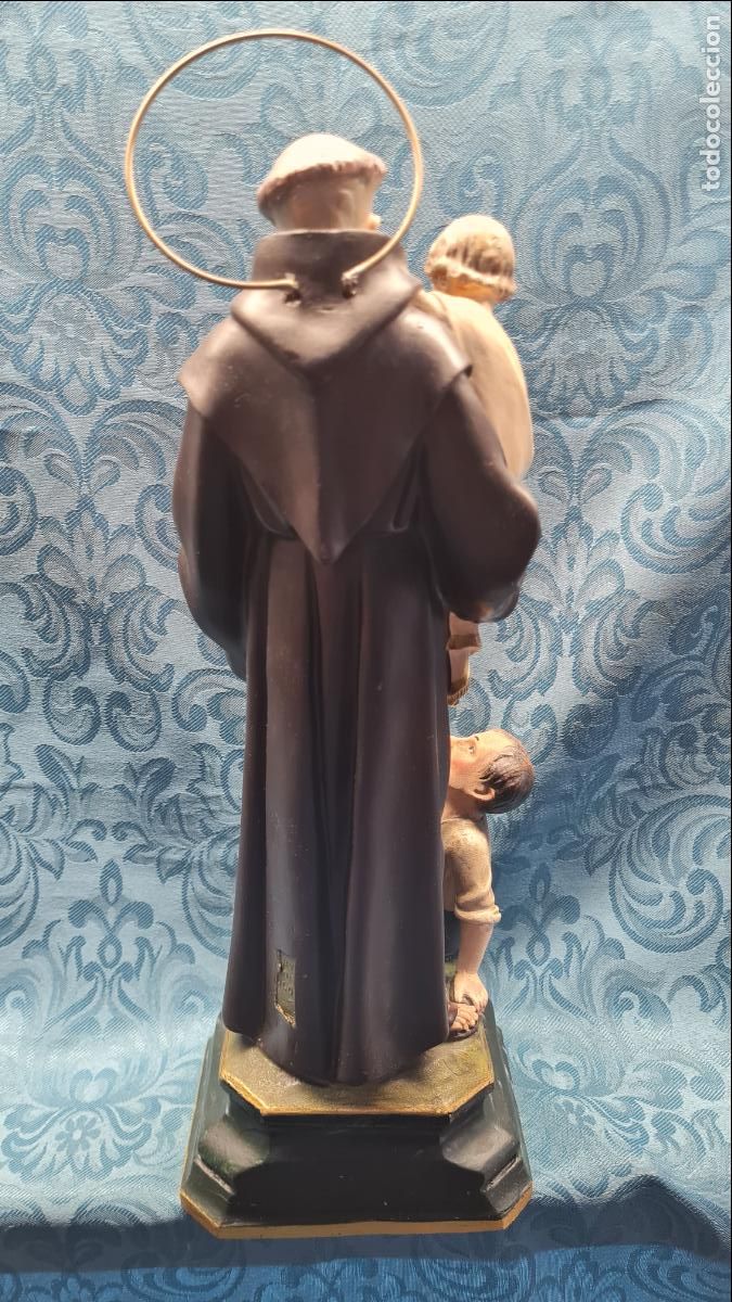 Antig&uuml;edades: SAN ANTONIO CON NI&Ntilde;O EN BRAZOS - Foto 8
