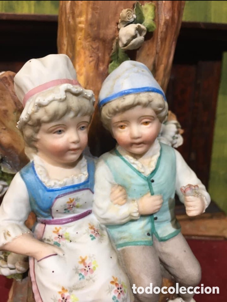 Antig&uuml;edades: Violetero de porcelana - Foto 6