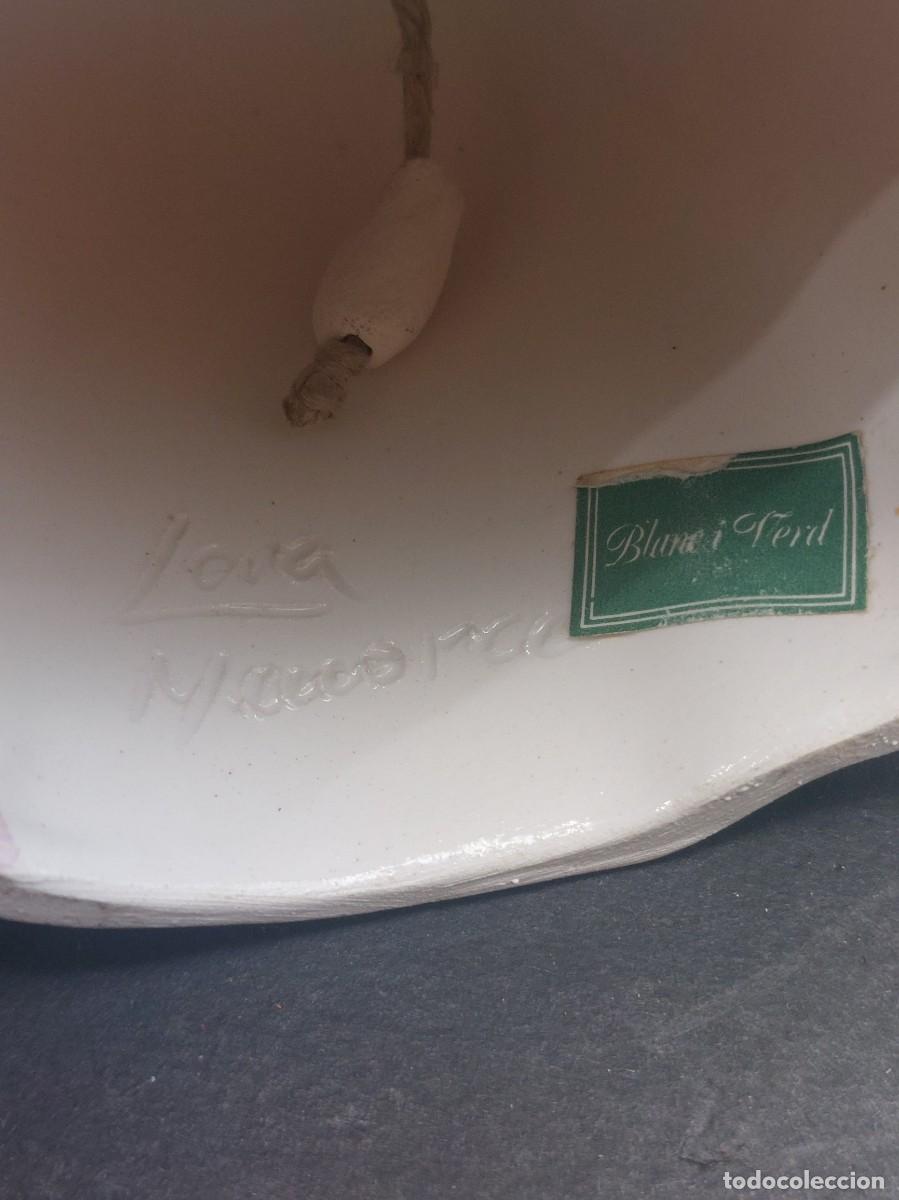 Antig&uuml;edades: CAMPANA DE MUJER DE PORCELANA - Foto 8