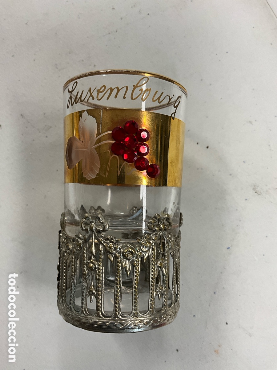 Antig&uuml;edades: Vaso souvenir de Luxemburgo - Foto 2