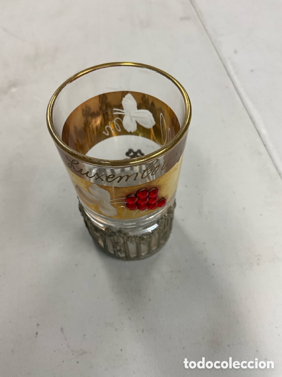 Antig&uuml;edades: Vaso souvenir de Luxemburgo - Foto 1