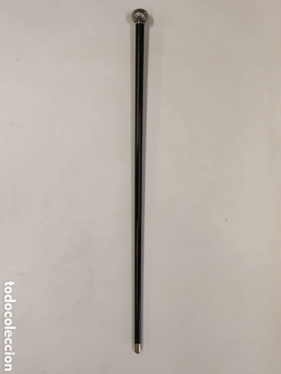 Antig&uuml;edades: Bast&oacute;n madera de &eacute;bano - Foto 2