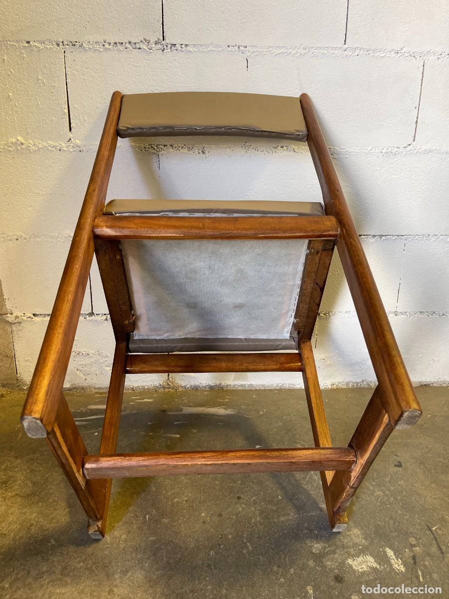 Antig&uuml;edades: set 6 silla mid century restauradas - Foto 11