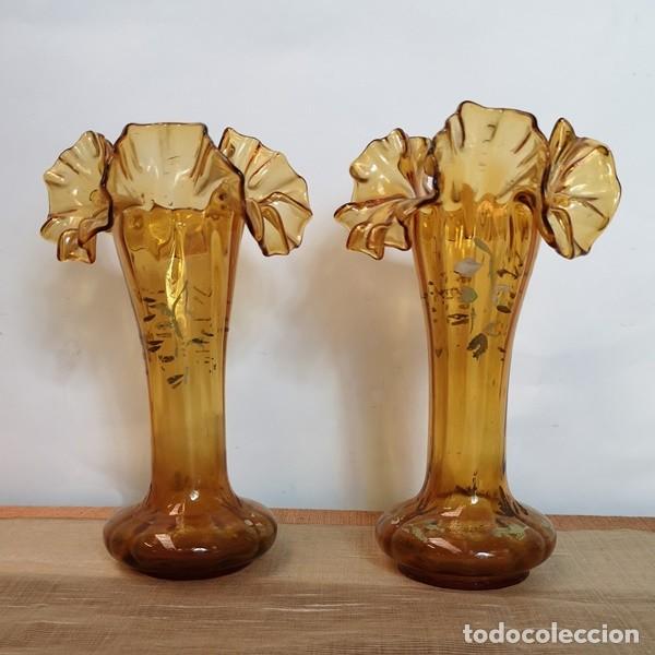 Antig&uuml;edades: Centro de Mesa con Violeteros - Foto 6