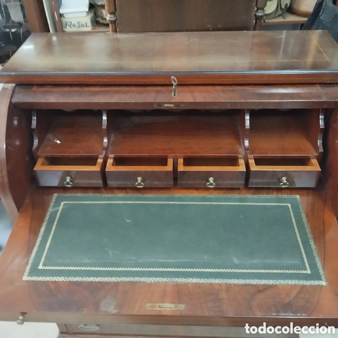 Antig&uuml;edades: Antiguo secreter ,bur&oacute; estilo franc&eacute;s - Foto 3