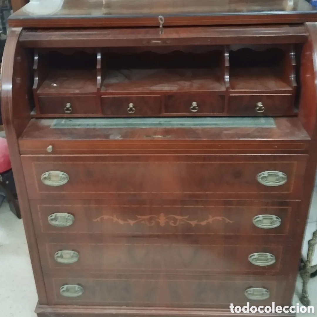 Antig&uuml;edades: Antiguo secreter ,bur&oacute; estilo franc&eacute;s - Foto 5