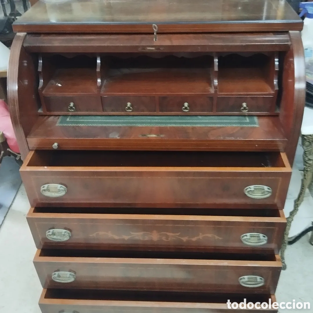Antig&uuml;edades: Antiguo secreter ,bur&oacute; estilo franc&eacute;s - Foto 6