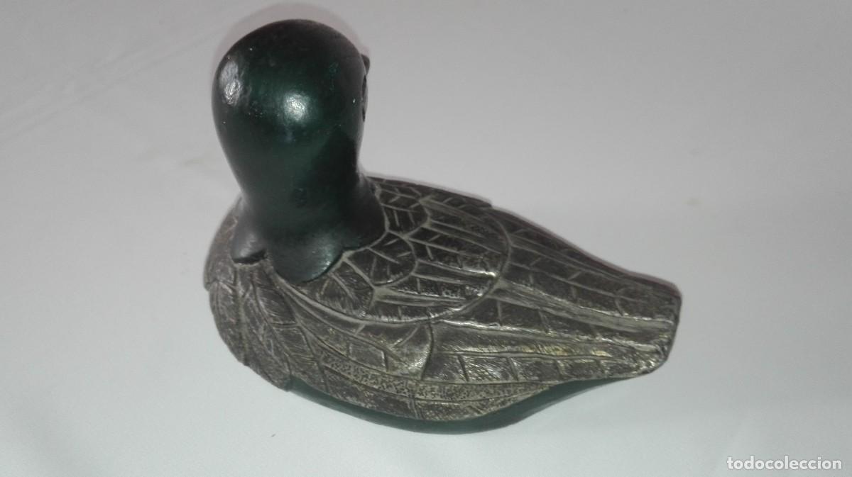 Antig&uuml;edades: PATO VERDE CON METAL - Foto 4