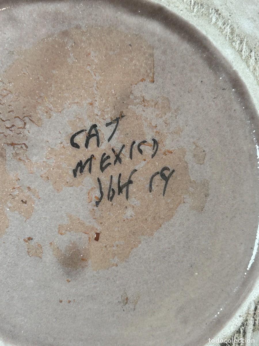 Antig&uuml;edades: CUENCO DE CERAMICA MEXICO - Foto 4