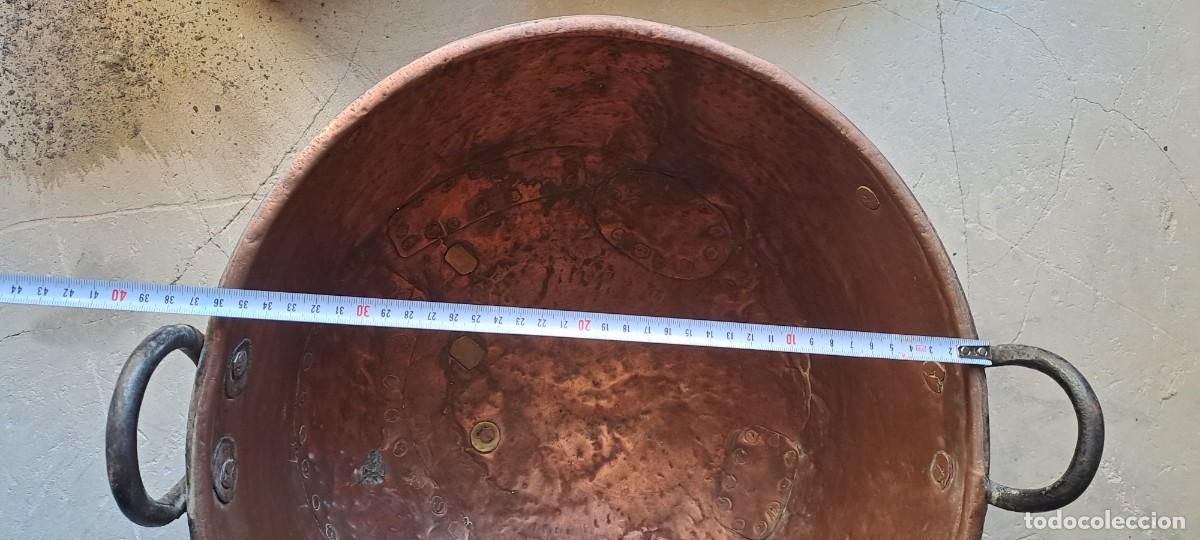 Antig&uuml;edades: Caldero de cobre para matanza - Foto 5