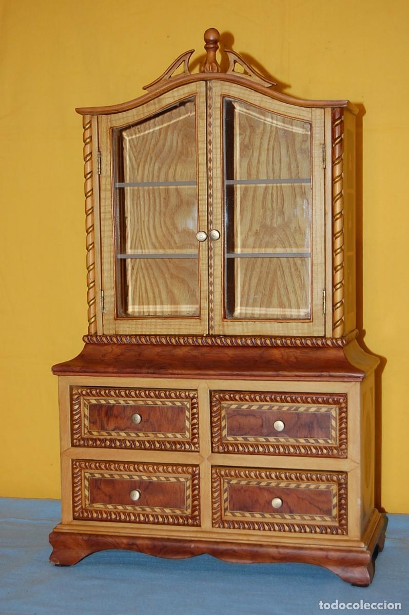 Antig&uuml;edades: MUEBLE JOYERO MINIATURA - Foto 1