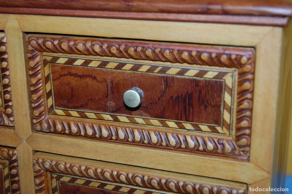 Antig&uuml;edades: MUEBLE JOYERO MINIATURA - Foto 4