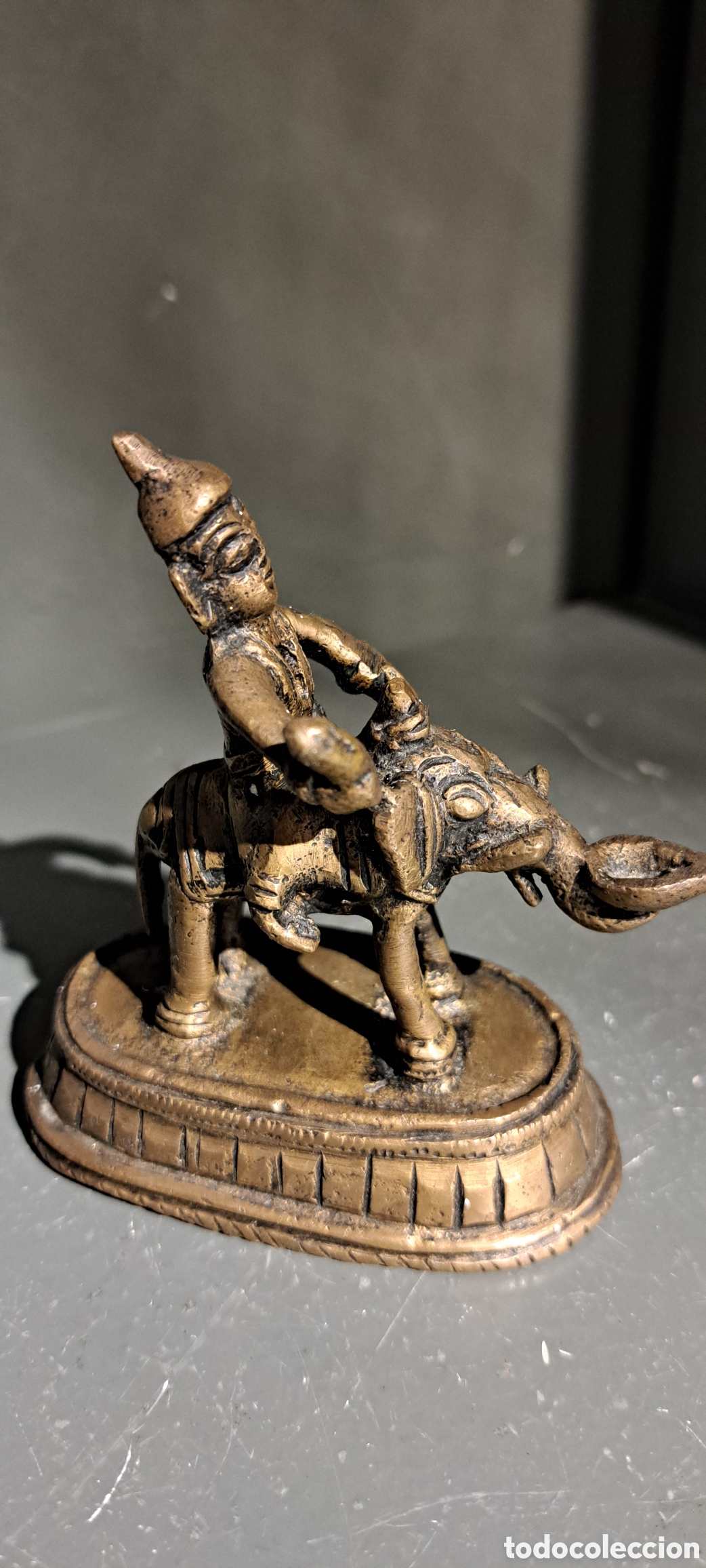 Antig&uuml;edades: Figuras antiguas bronce india - Foto 3