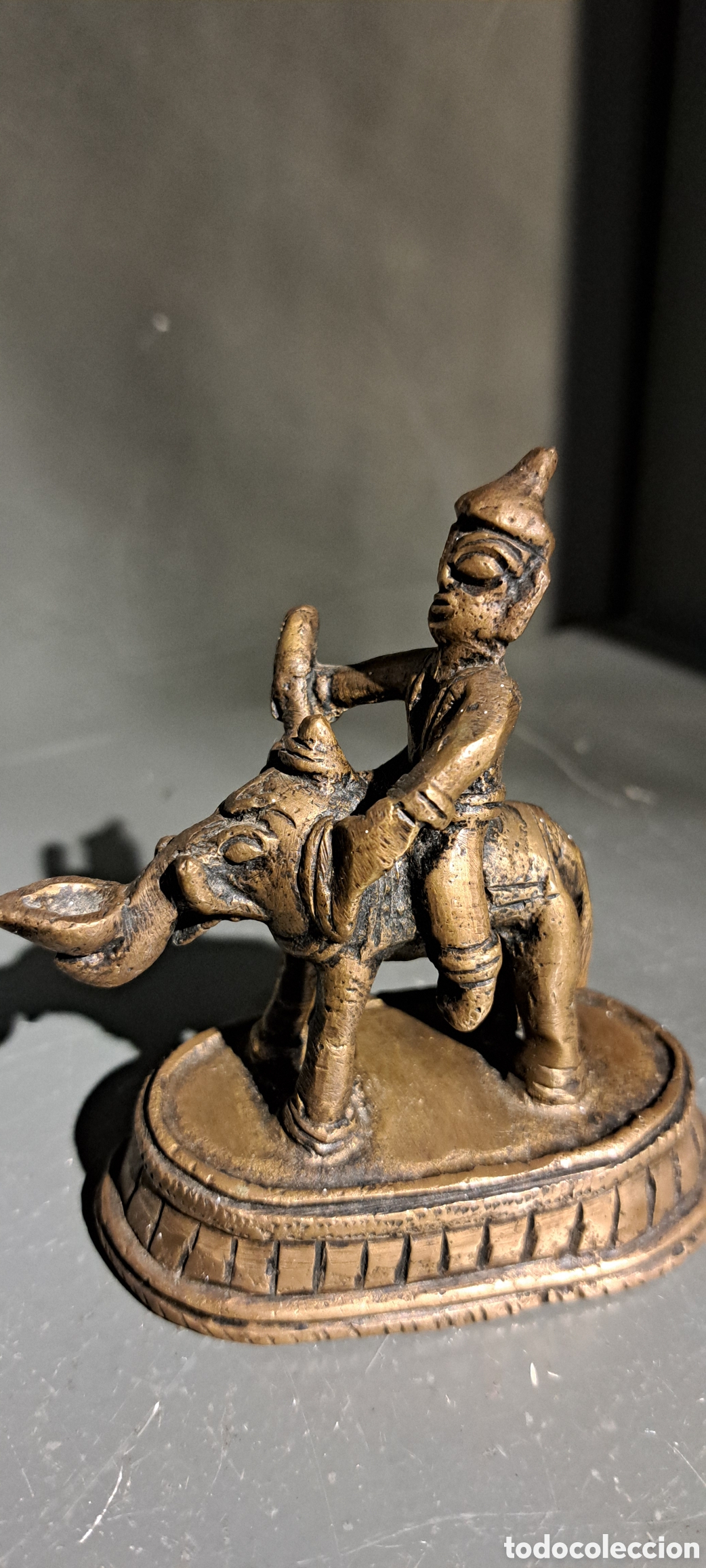 Antig&uuml;edades: Figuras antiguas bronce india - Foto 5