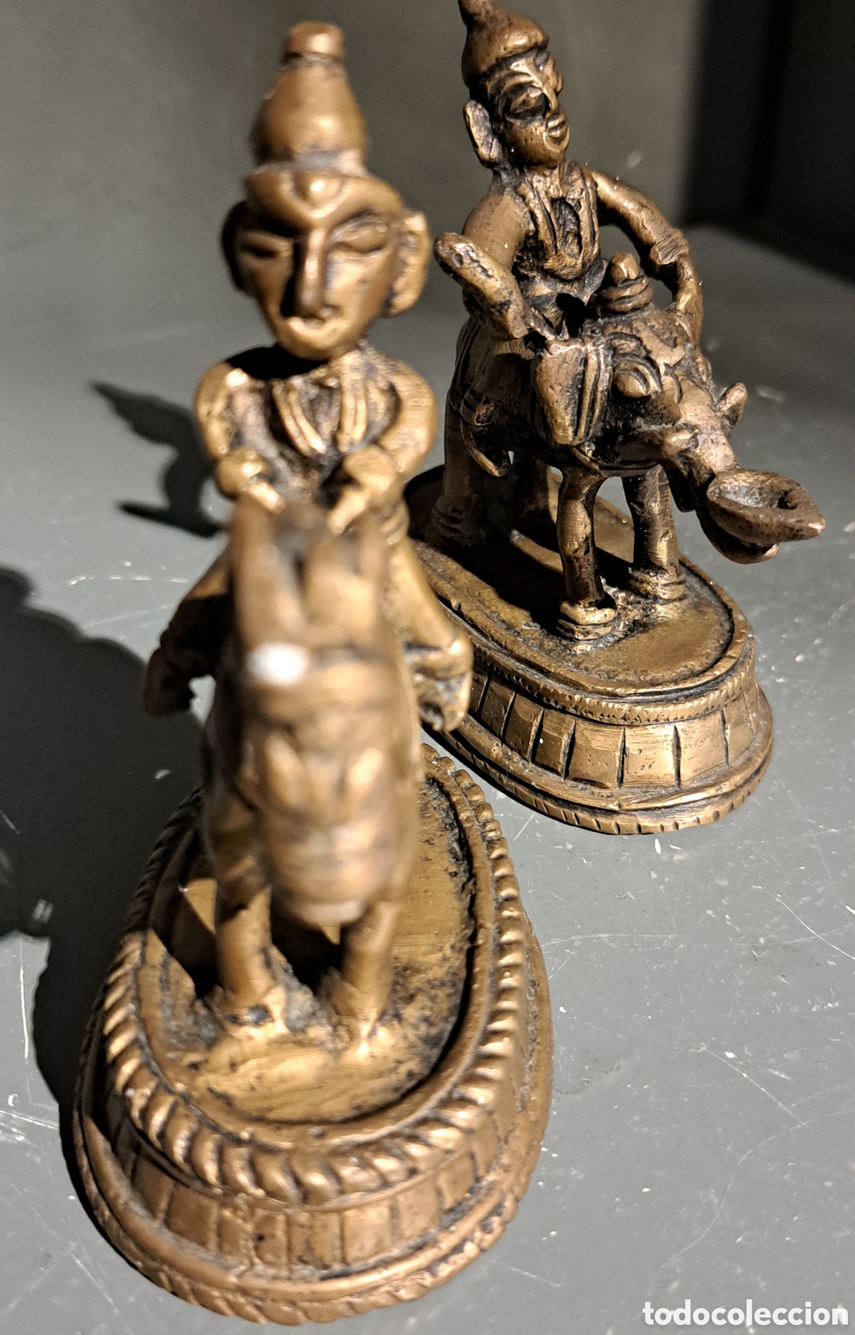 Antig&uuml;edades: Figuras antiguas bronce india - Foto 1