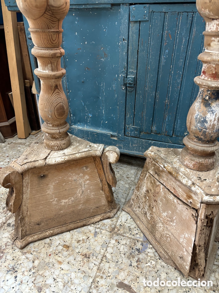 Antig&uuml;edades: Pareja de Hacheros S XVIII - Foto 2